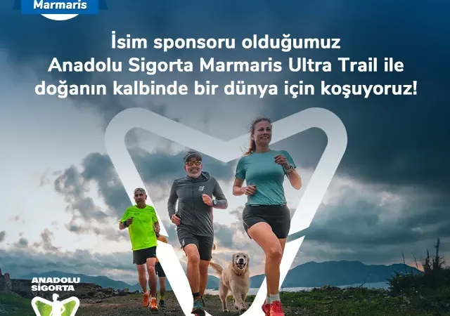 Anadolu Sigorta Marmaris Ultra’nın isim sponsoru oldu Anadolu Sigorta, Marmaris Ultra patika koşusunun isim sponsoru oldu. 15-17