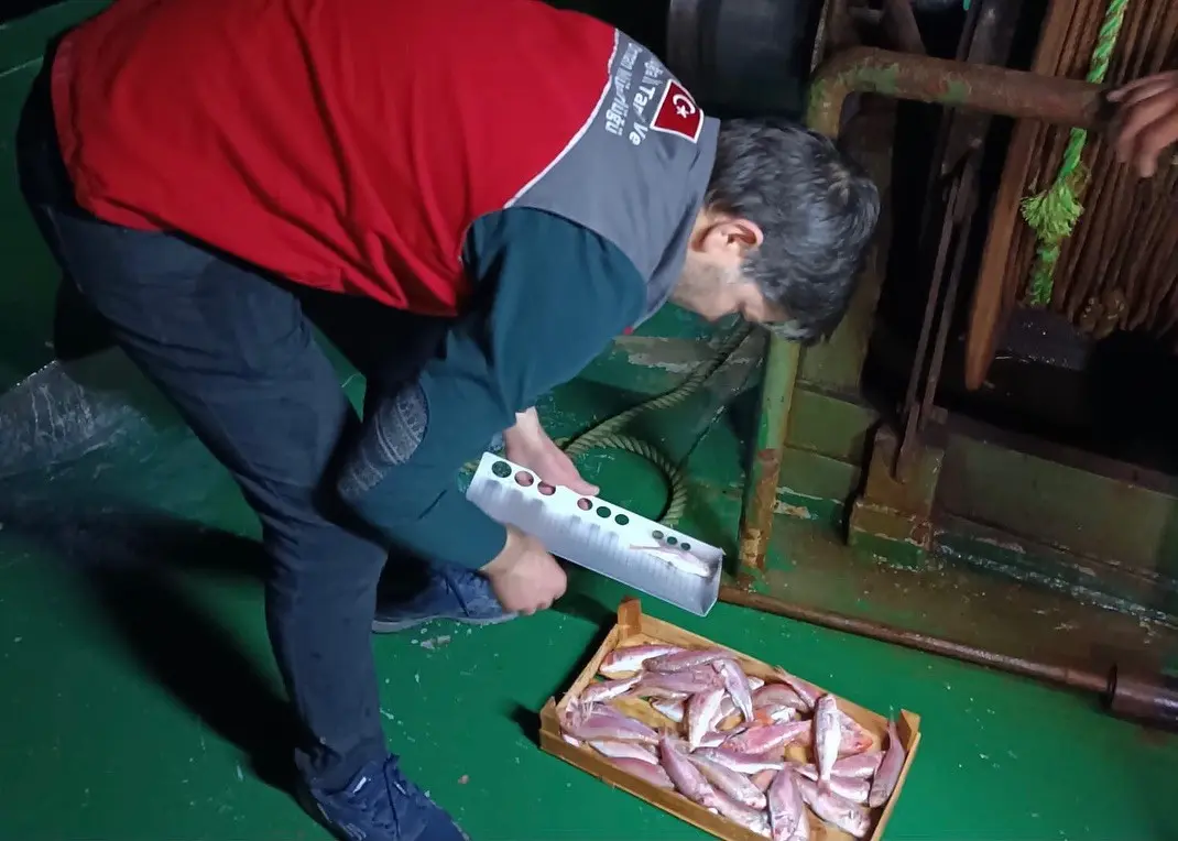 Muğla İl Tarım ve Orman Müdürlüğü, yasa dışı su ürünleri