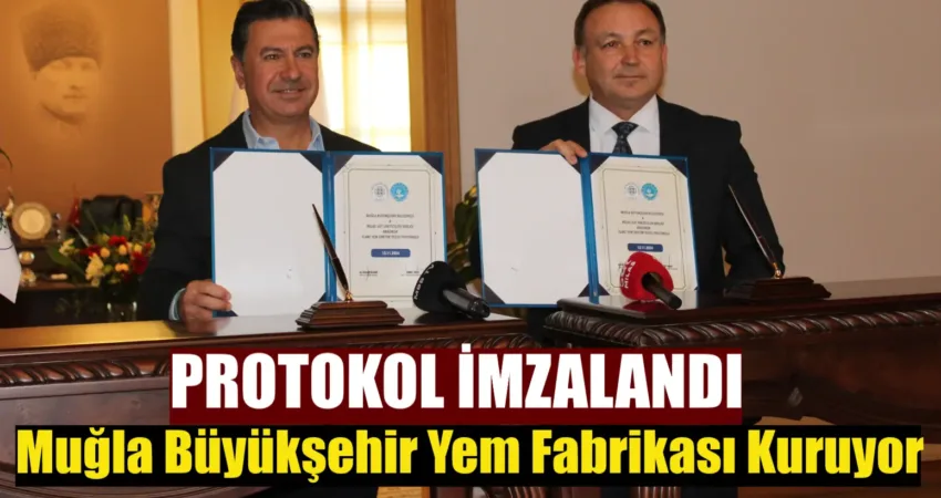 Muğla Büyükşehir Belediyesi ile Milas Süt Üreticileri Birliği arasında, üreticilerin