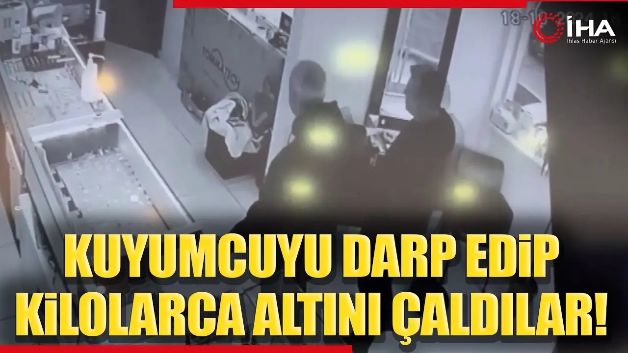 Kadıköy’de kuyumcu dükkanına giren 2 şahıstan biri iş yeri sahibini