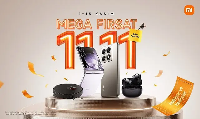 Xiaomi “fırsatları kaçırma!” temasıyla mega fırsat günlerini büyük indirimlerle başlattı.