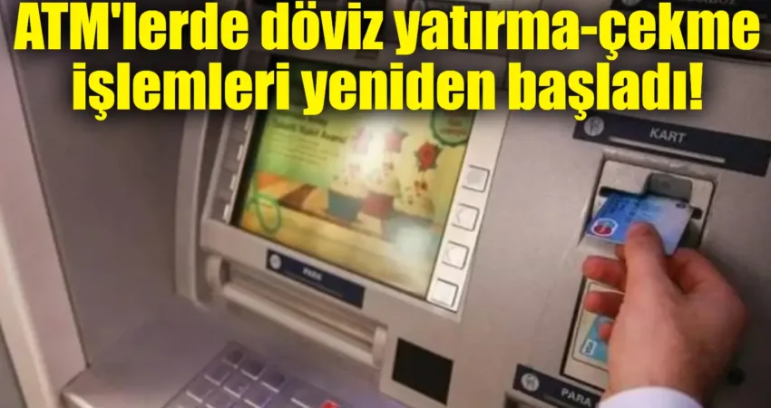 Geçtiğimiz haftalarda yaşanan sahte döviz krizinin ardından ATM'lerde 50 ve