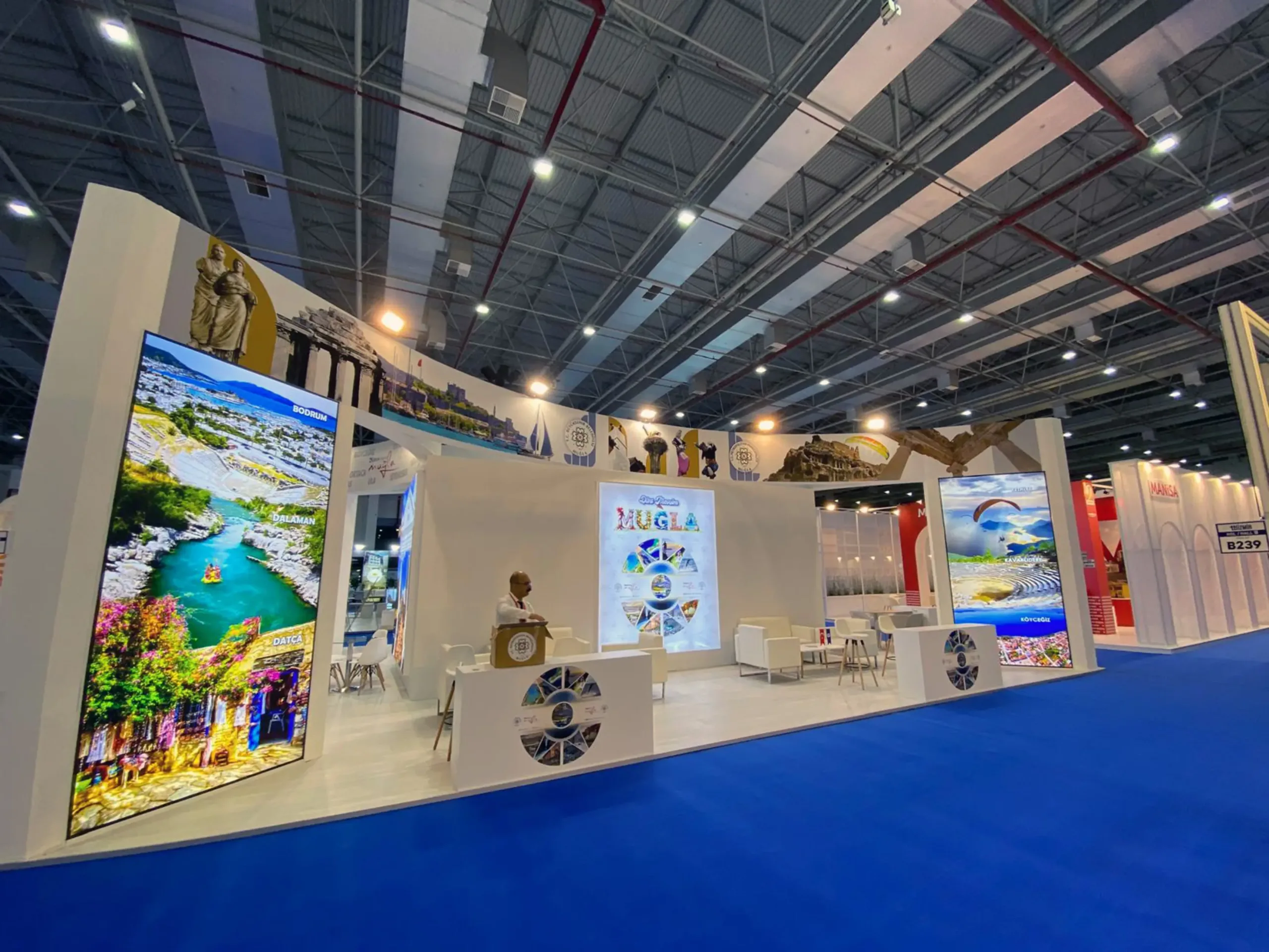 Muğla Büyükşehir Belediyesi, İzmir’de düzenlenen 18. Uluslararası Turizm Ticaret Fuar