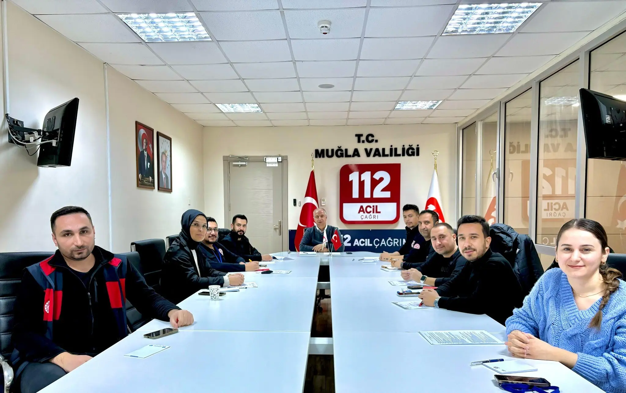 Muğla 112 Acil Çağrı Merkezi, 2025 Yılı Çalışma Talimatı Toplantısı’nı