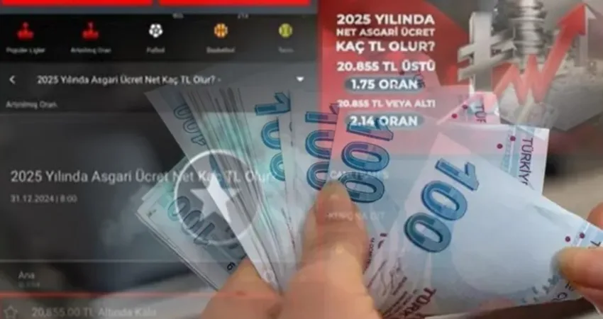 Asgari ücrette yasa dışı bahis skandalı! 2025 yılında uygulanacak asgari ücretin belirlenmesine yönelik görüşmeler devam ederken,