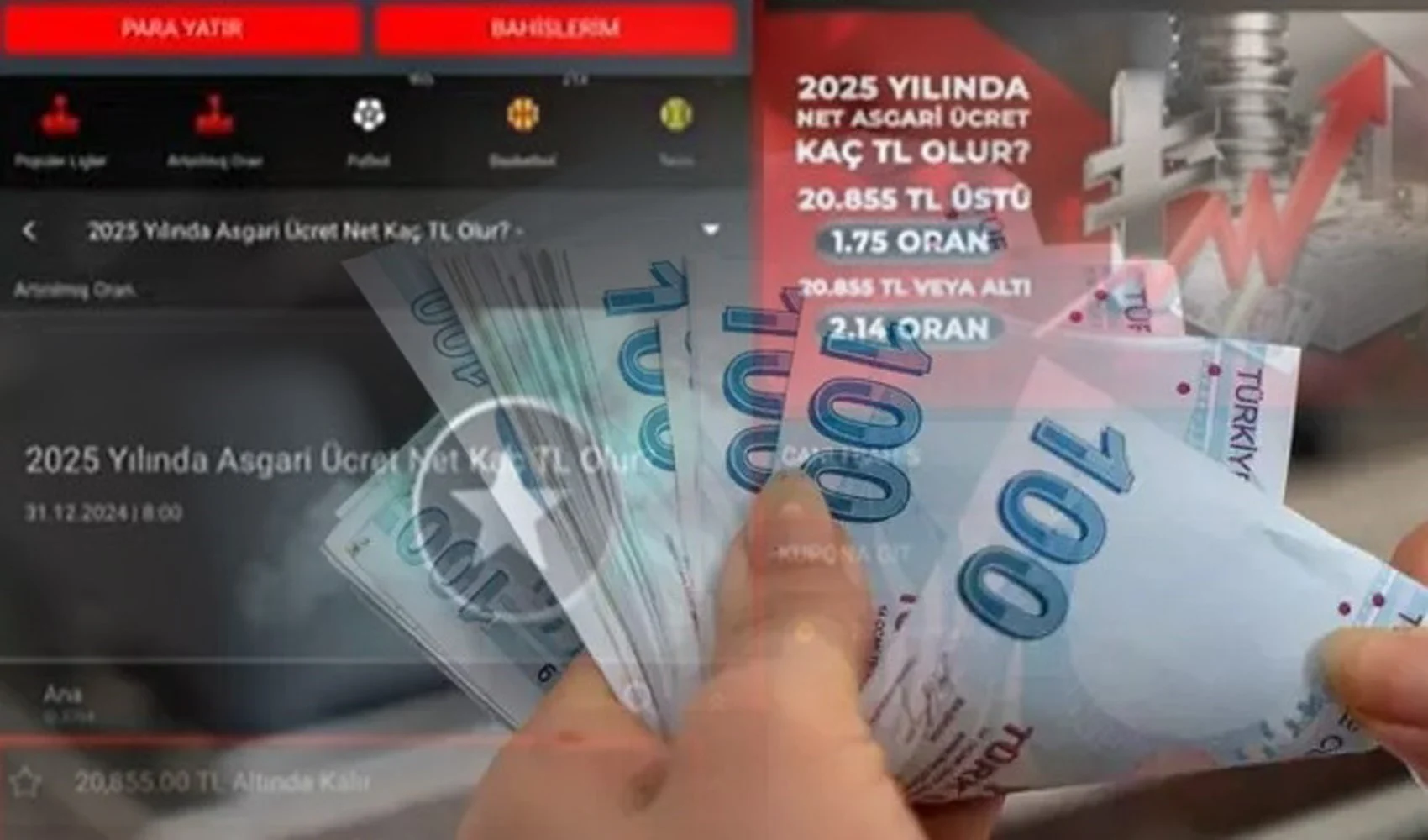 2025 yılında uygulanacak asgari ücretin belirlenmesine yönelik görüşmeler devam ederken,