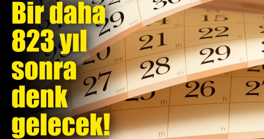 Bir daha 823 yıl sonra denk gelecek! 2024 yılının Aralık ayı, ender rastlanan bir takvim düzeniyle dikkat