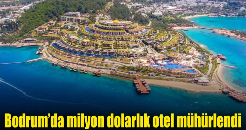 Bodrum’da milyon dolarlık otel mühürlendi Bodrum'un en lüks otellerinden biri olarak bilinen ve geçmişte “Paramount”