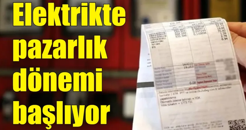 Yeni dönem elektrik kullanım tarife fiyatlar sebebiyle faturası yükselecek olan