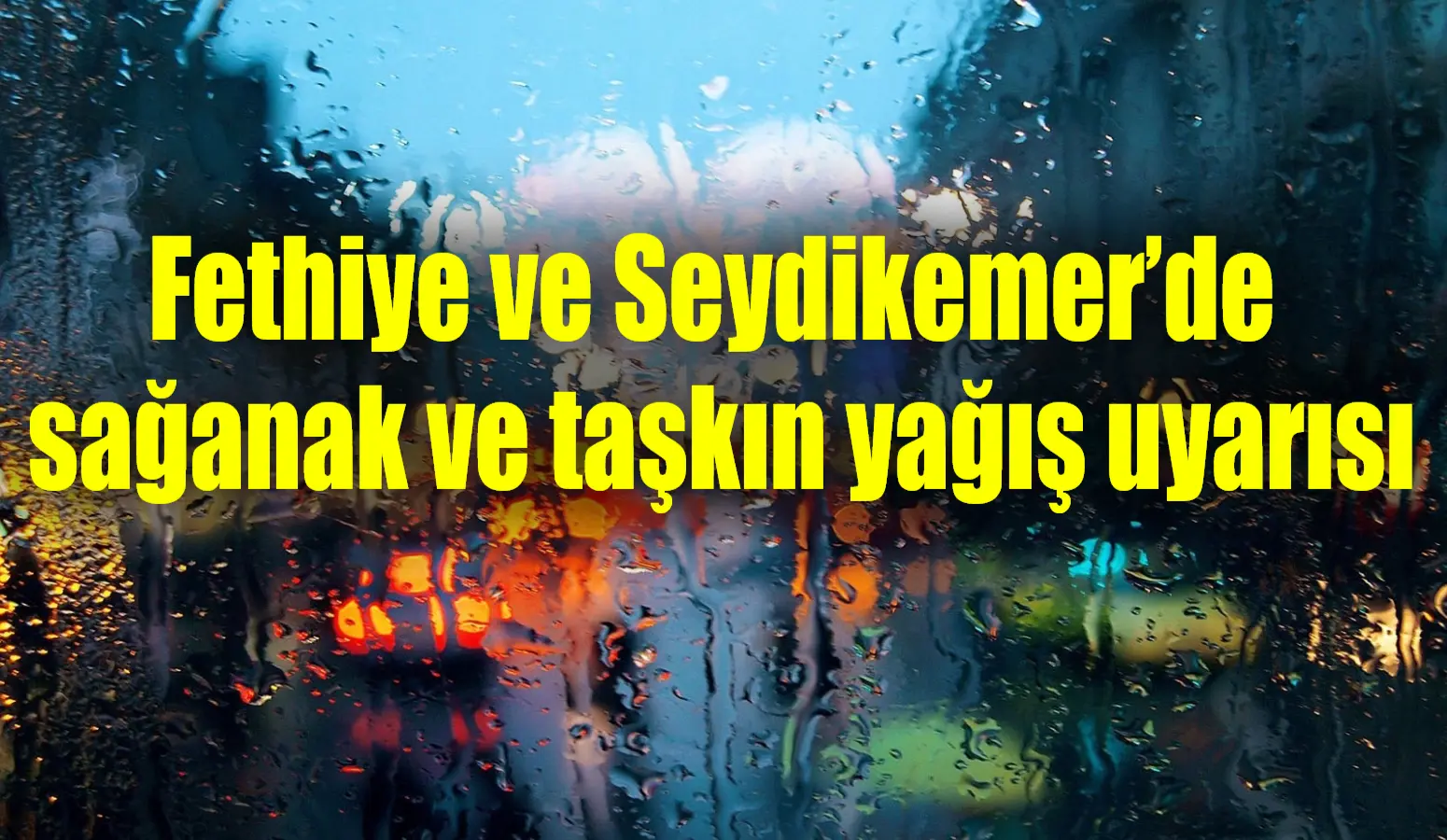 Meteoroloji 4. Bölge Müdürlüğü Bölge Tahmin ve Uyarı Merkezinden yapılan