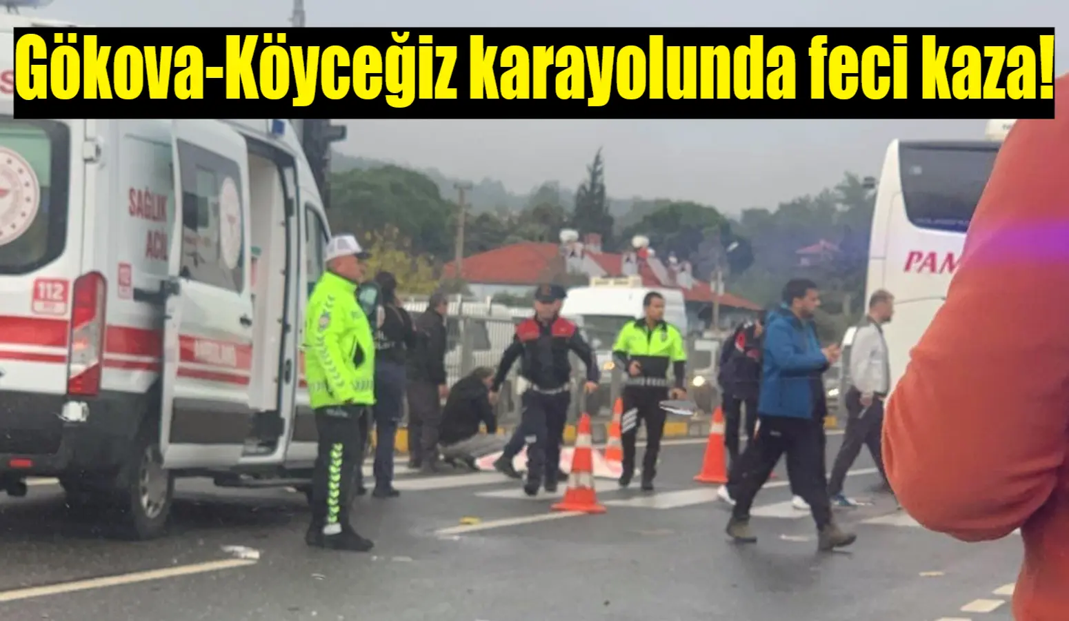 Muğla’da bisikleti ile yolun karşısındaki camiye gitmek için hareket eden