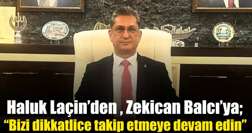 Muğla AK Parti İl Başkanı Haluk Laçin, CHP İl Başkanı
