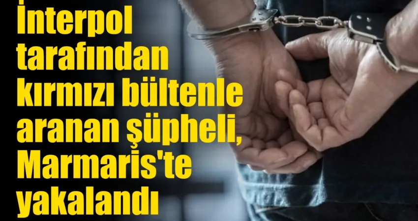 Muğla'nın Marmaris ilçesinde, 'Fuhuş amaçlı insan ticareti' suçundan kırmızı bültenle