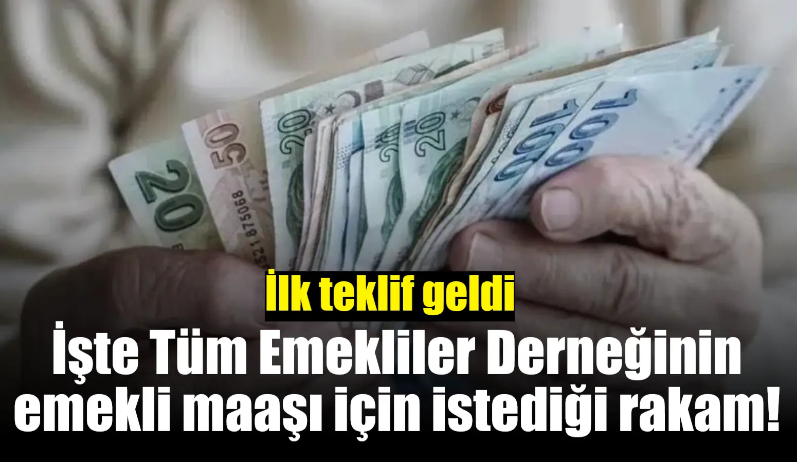 Gözler emekli maaşına gelecek zamma çevrildi. Emeklilerin iktidardan istediği rakam