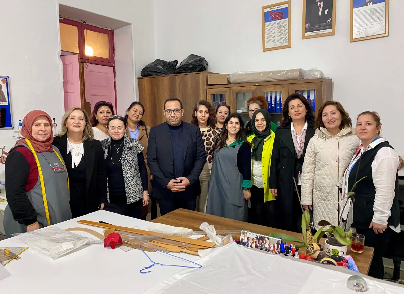 TOBB KGK Muğla İcra Komitesi, Muğla Olgunlaşma Enstitüsünü ziyaret ederek,