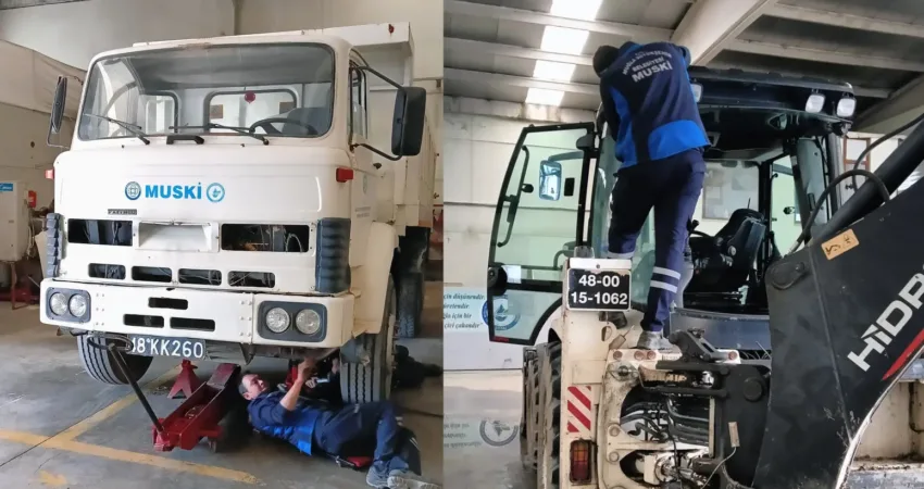 MUSKİ tamir atölyeleriyle 20 milyon TL’lik tasarruf sağladı Muğla Büyükşehir Belediyesi MUSKİ Genel Müdürlüğü, 6 tamir atölyesinde araç