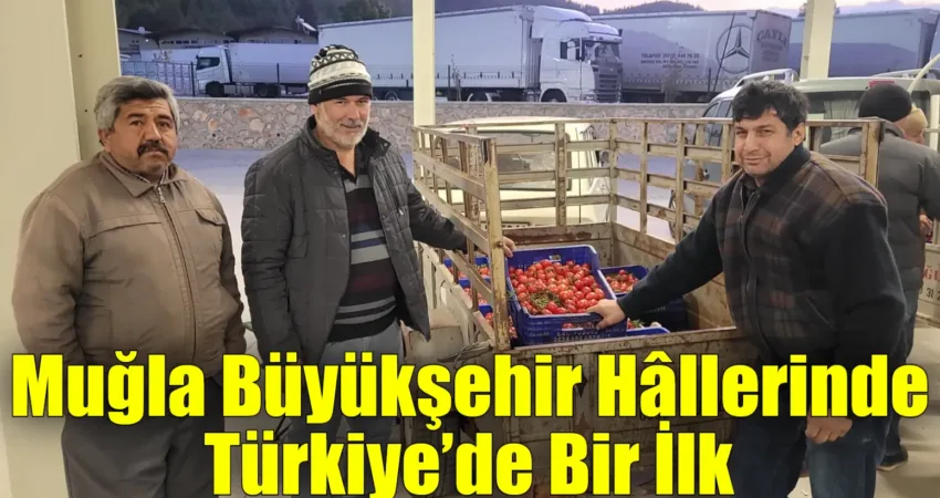 Üreticilerin ve esnafın yanında olan Muğla Büyükşehir Belediyesi, hâl esnafı