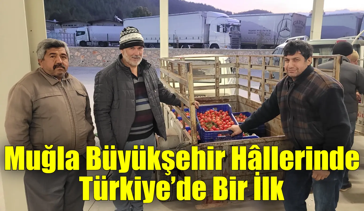 Üreticilerin ve esnafın yanında olan Muğla Büyükşehir Belediyesi, hâl esnafı