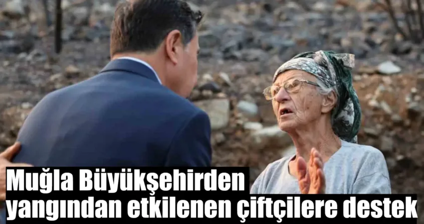 Muğla Büyükşehir Belediyesi, 2024 yılında meydana gelen yangınların ardından vatandaşların