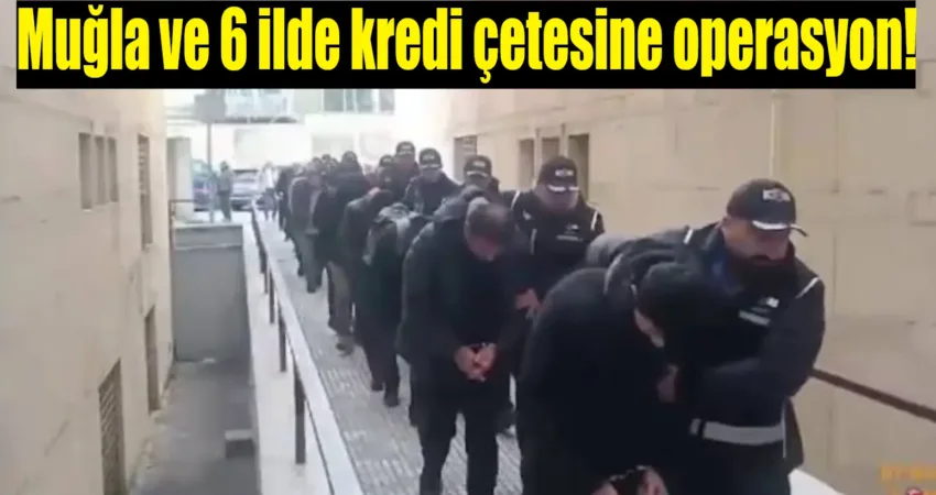 Bursa Emniyet Müdürlüğü ekipleri; bankalarda tanıdıkları olduklarını belirtip kredi çekme