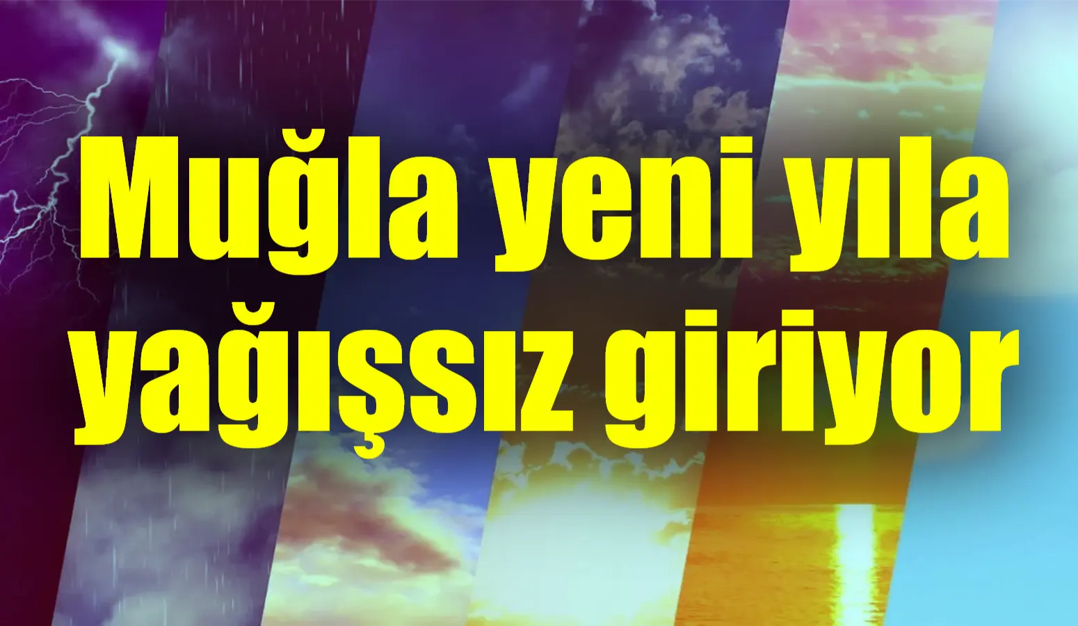 Meteoroloji 4. Bölge Müdürlüğü Bölge Tahmin ve Uyarı Merkezinden yapılan