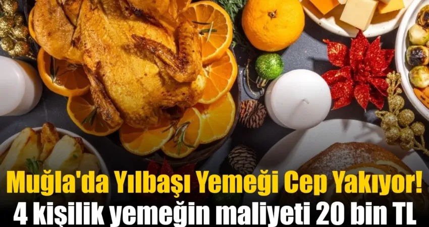 Muğla'da alkollü menüler kişi başı 3.000 TL’ye ulaşırken, beş kişilik