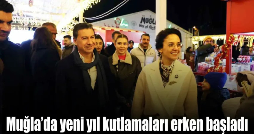 Muğla’da yeni yıl kutlamaları erken başladı Muğla Büyükşehir Belediyesi Yeni Yıl Festivali Kent Meydanı’nda başladı. Buz