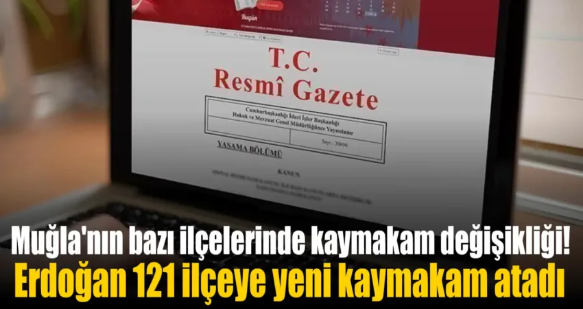 Cumhurbaşkanı Erdoğan'ın imzasıyla görevden alma ve atama kararları Resmi Gazete'de