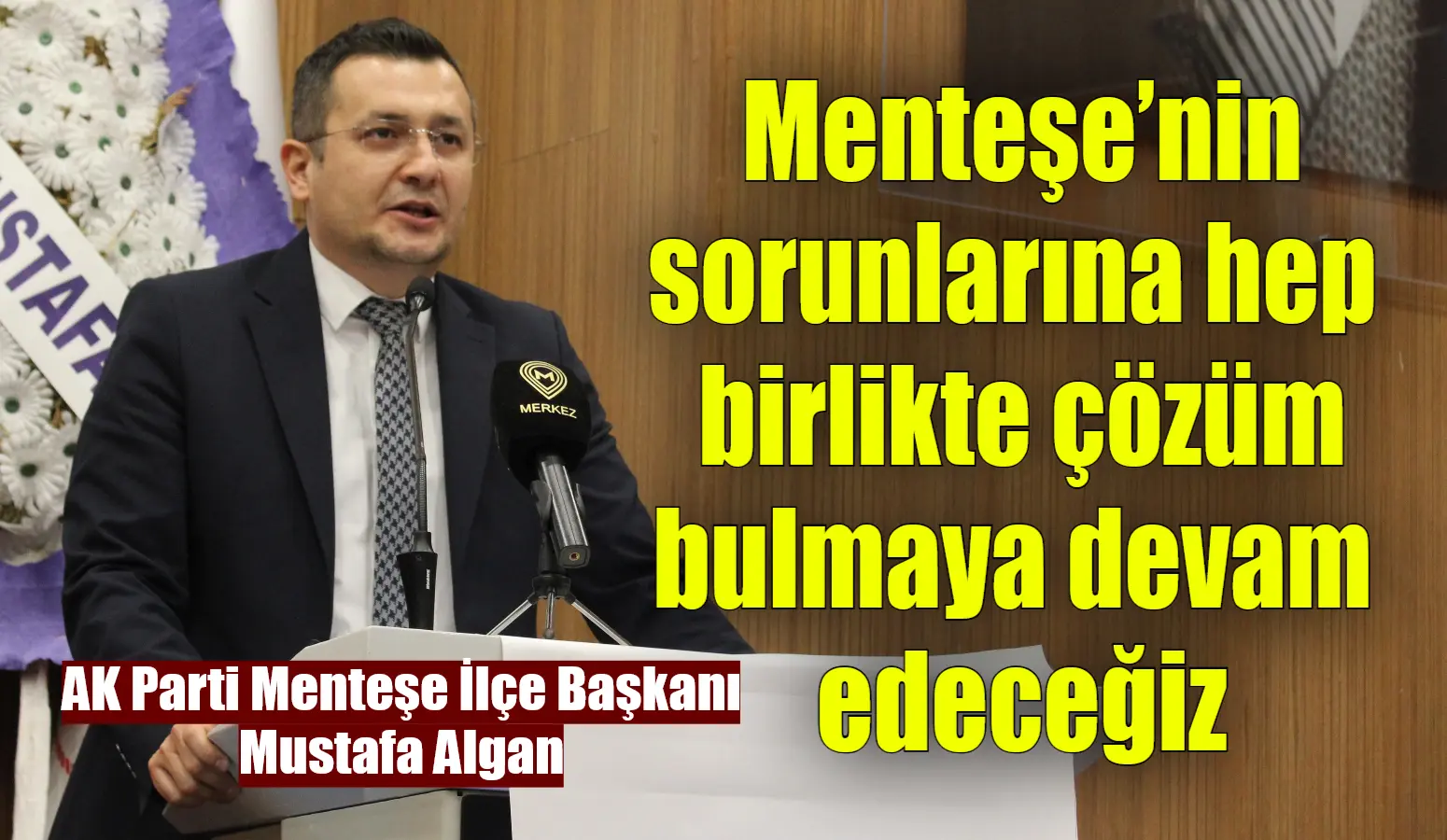 AK Parti Gençlik Kolları Menteşe 7. Olağan Kongresi bugün düzenlendi.