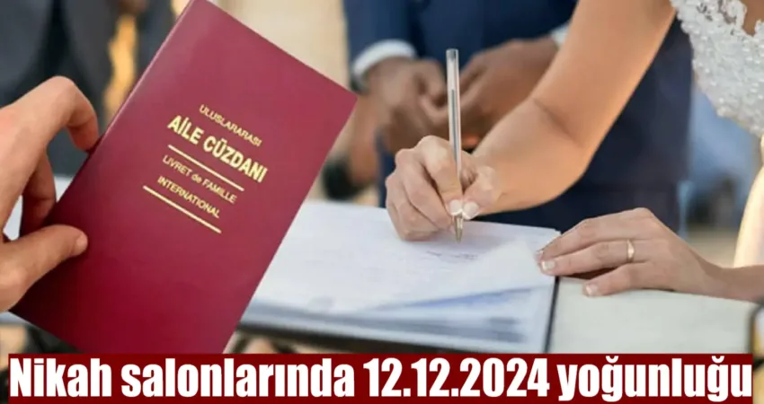 Hayatlarını birleştirerek evlenmek isteyen çiftler, nikah tarihlerini özel kılmak için