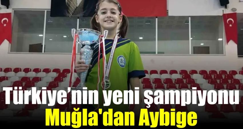 Muğla Büyükşehir Belediyesi Masa Tenisi sporcusu Aybige Feride Üstündağ, Amasya’da