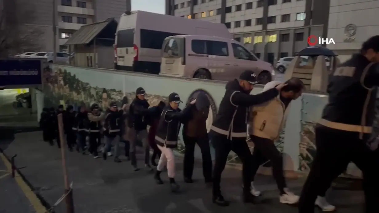 Yenidoğan Çetesi’ne yönelik gerçekleştirilen 2. dalga operasyonda gözaltına alındıktan sonra