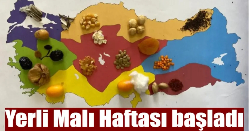 Yerli Malı Haftası başladı: “Yerli malı yurdun malı herkes onu kullanmalı” Bugün, Türkiye genelinde her yıl geleneksel olarak kutlanan Yerli Malı