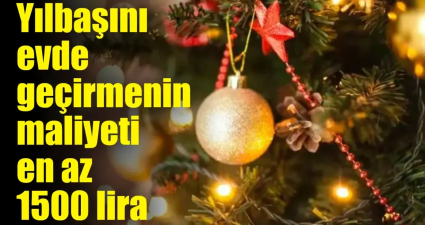 Yılbaşını ailesi ve yakınlarıyla kutlamak isteyenlerce, evde yeni yıl eğlencesi