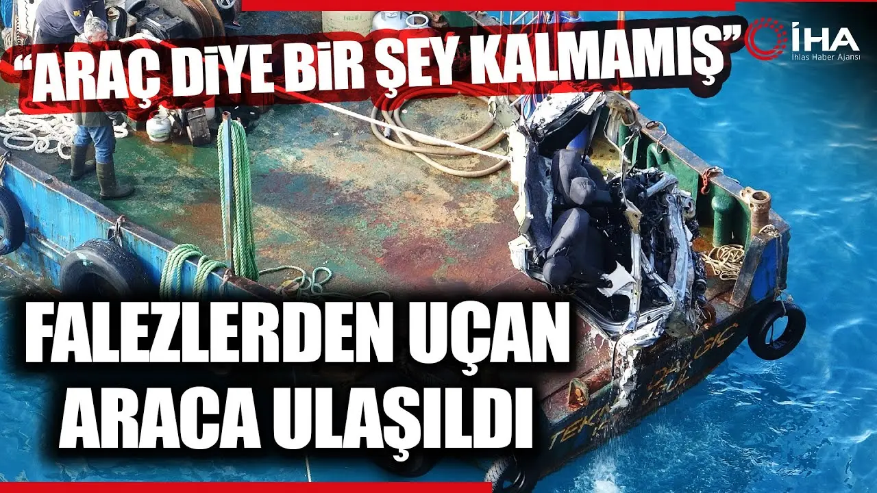 Antalya'da önceki gün aracı ile birlikte denize uçan şahsı arama
