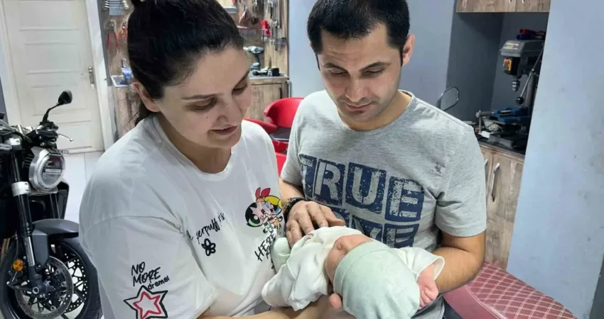 Aydın’ın Efeler ilçesinde yaşayan Muharrem ve Kevser Maden çifti, dünyaya