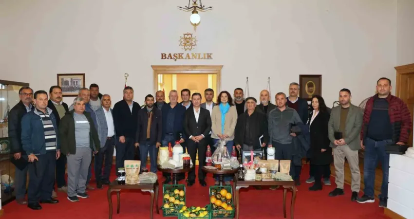 Muğla Büyükşehir Belediyesi Dünya Kooperatifçilik Günü’nde 13 ilçeden gelen kooperatif