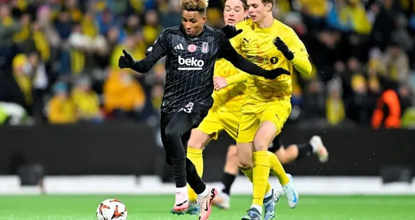 Beşiktaş Bodo/Glimt’e mağlup oldu Beşiktaş, UEFA Avrupa Ligi'nin 6. haftasında 1-0 öne geçtiği maçta