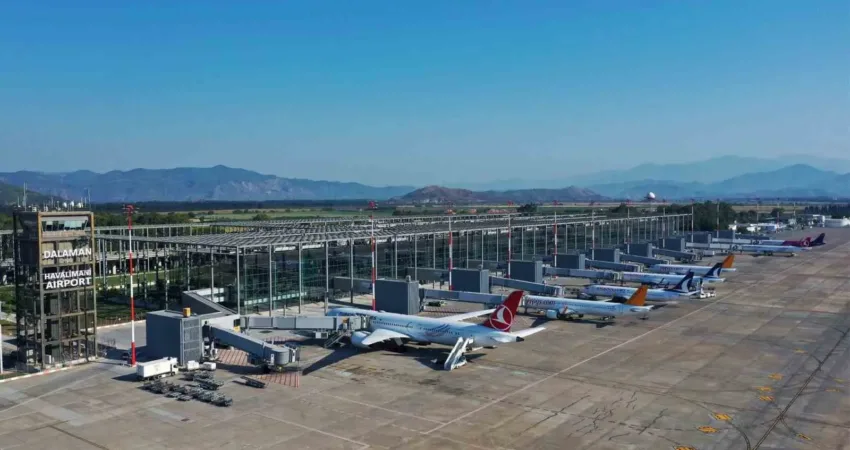 Dalaman Havalimanı 11 ayda 5,5 milyon yolcuya hizmet verdi Devlet Hava Meydanları İşletmesinden yapılan açıklamada, Dalaman Havalimanında Kasım ayında