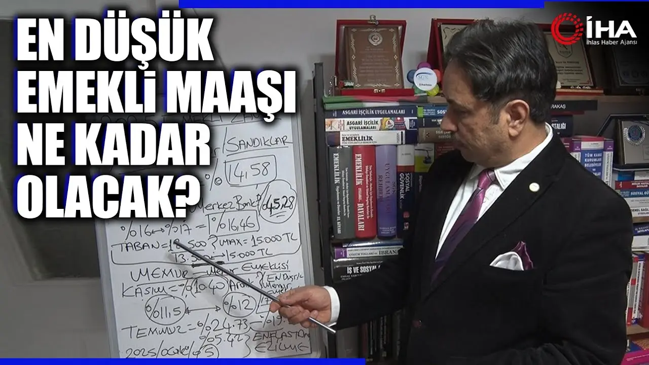 Sosyal Güvenlik Başuzmanı İsa Karakaş, emeklilere yapılacak zam oranlarıyla ilgili