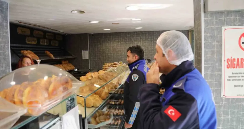 Geçen hafta marketleri kontrol eden Marmaris Belediyesi zabıta ekipleri yeni