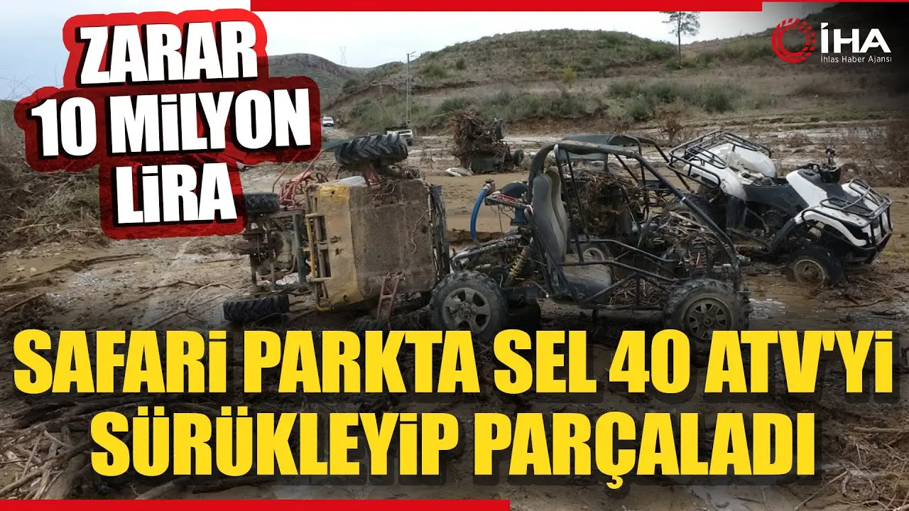 Antalya'nın Manavgat ilçesinde 13 bin metrekare alan üzerinde kurulu ATV