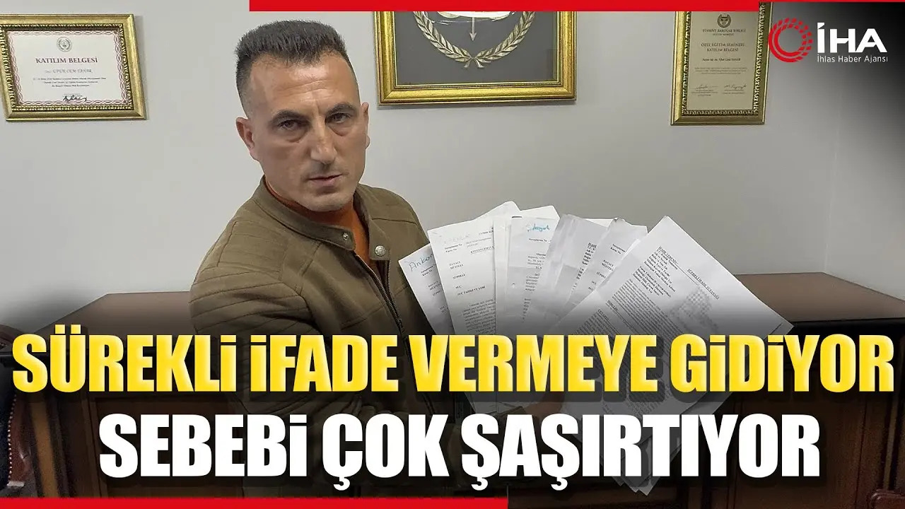 Kocaeli'de emniyetten gelen "hakkınızda şikayet var" çağrısıyla karakola giden Ali