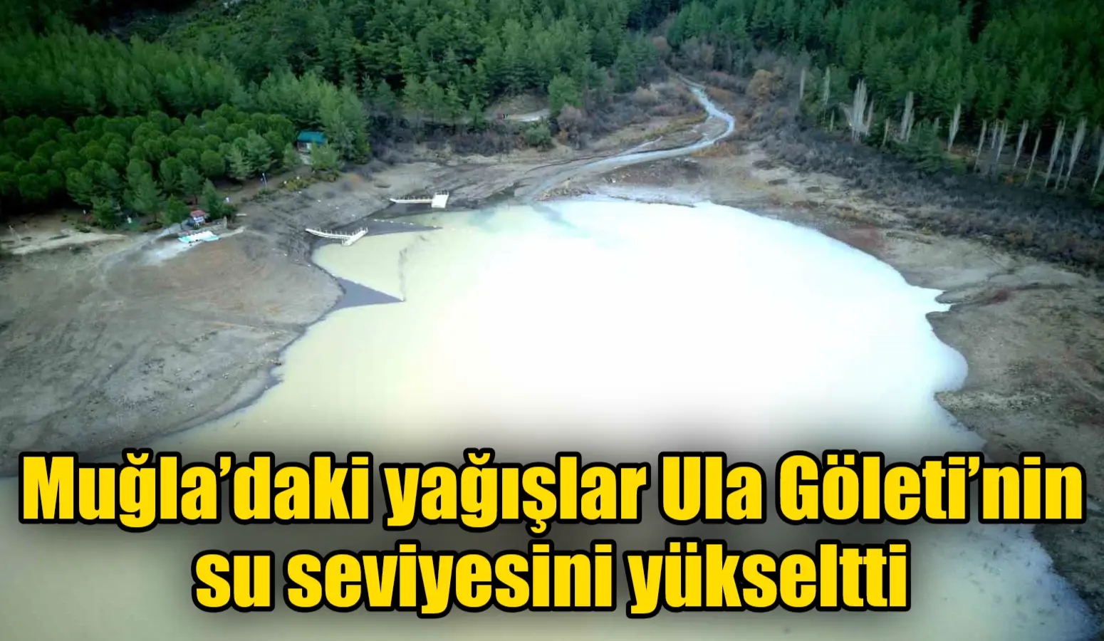 Muğla’da son günlerde etkili olan yağışlar, bölgedeki su kaynaklarında gözle