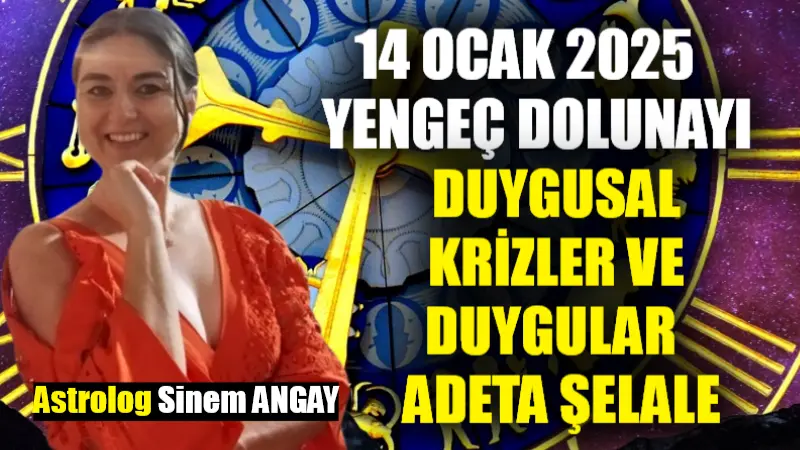 &nbsp; &nbsp;&nbsp;&nbsp;Türkiye saati ile 01:26 sularında 23 derece de Yengeç