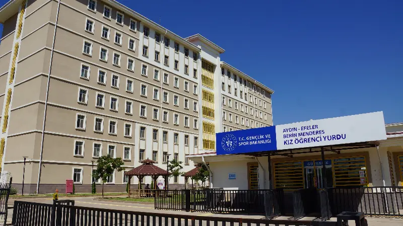 Aydın Adnan Menderes Üniversitesi (ADÜ) içerisinde yer alan öğrenci yurdundaki