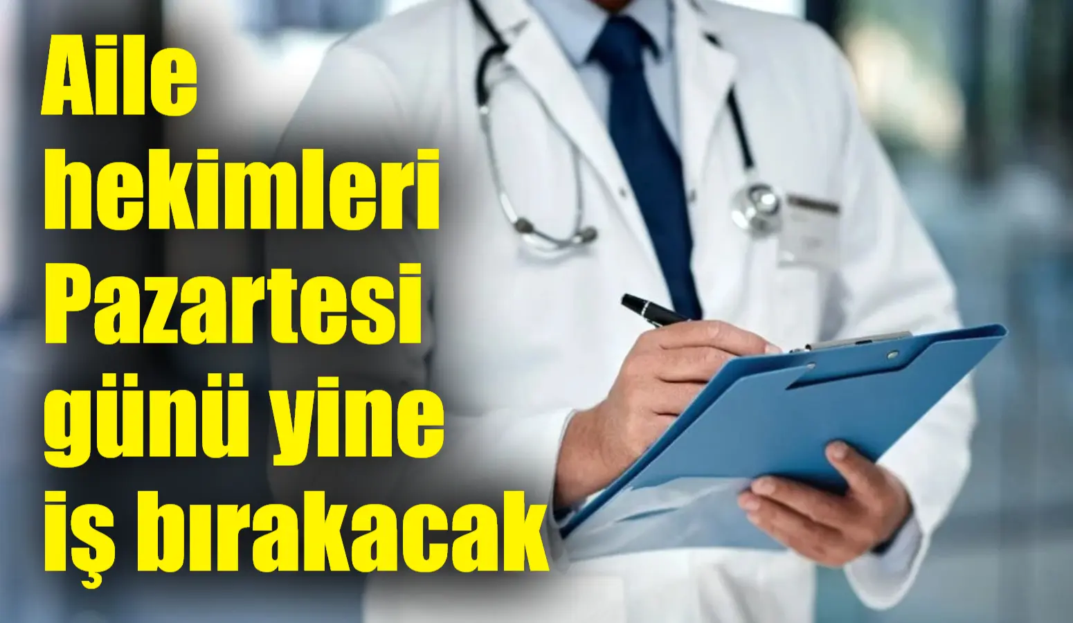 Sağlıkta yaşanan adaletsizliklere karşı aile hekimleri ve sağlık çalışanları bir