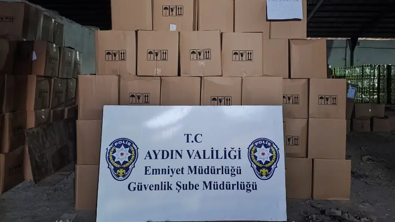 Aydın İl Emniyet Müdürlüğü ekipleri yaptıkları çalışmalarda 2 bin 700
