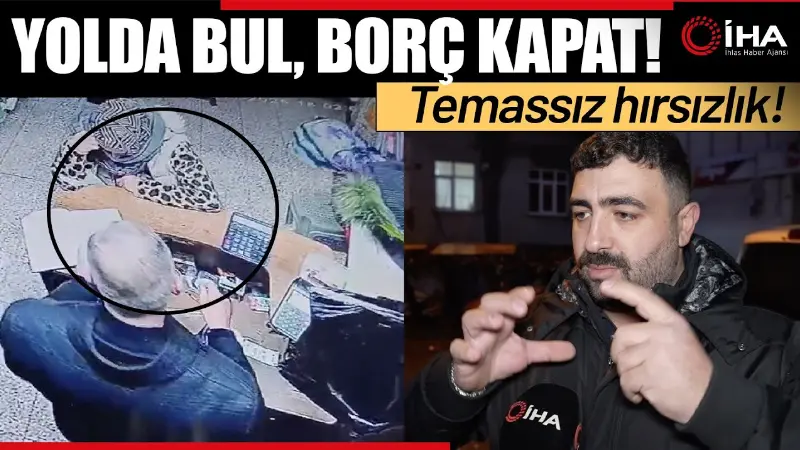 İstanbul Arnavutköy'de bir kişi yolda bulduğu kredi kartı ile önce