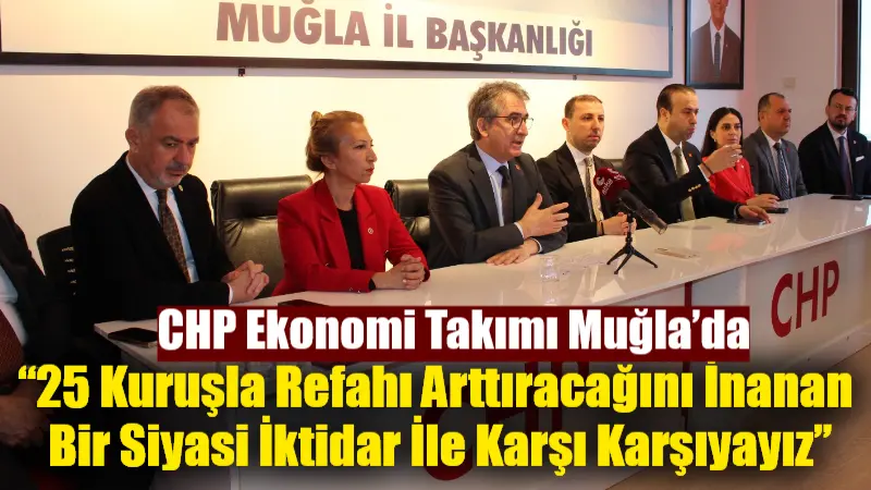 CHP Genel Başkan Yardımcıları Yalçın Karatepe ve Volkan Demir öncülüğündeki